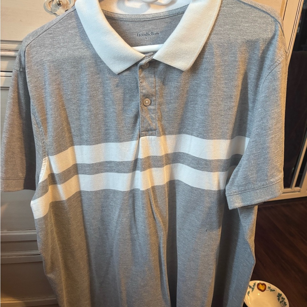 Goodfellow & Co XXL Gray Polo Shirt